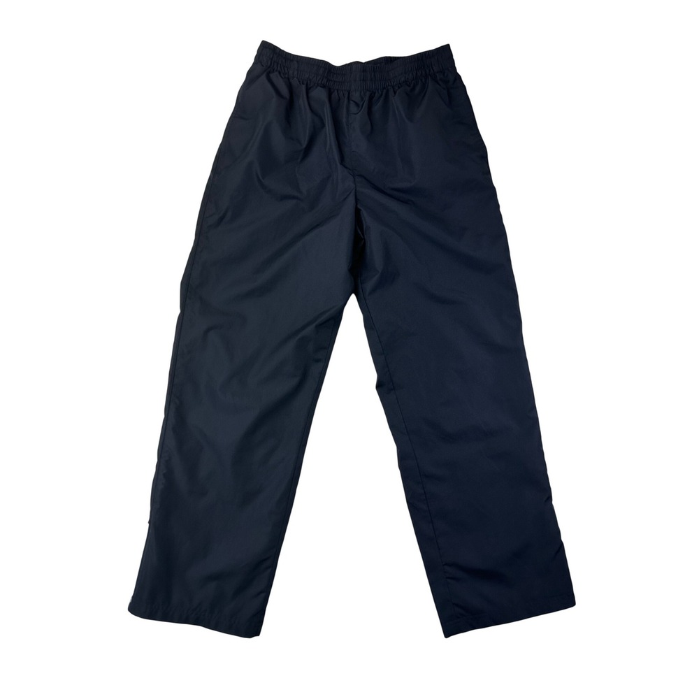 Tek Gear Track Pants Mens Large Regular L Black Athletic Windbreaker